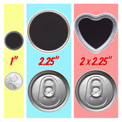 Custom Heart Shape Magnets