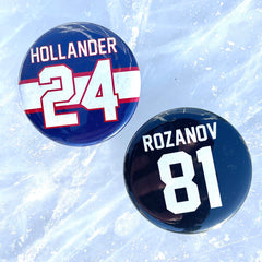 Hollander + Rozanov Button or Magnet Set