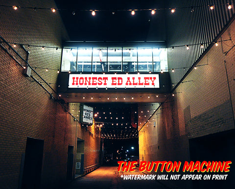 Honest Ed's Alley Photo Print