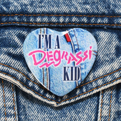 I'm A Degrassi Kid Heart Button or Magnet