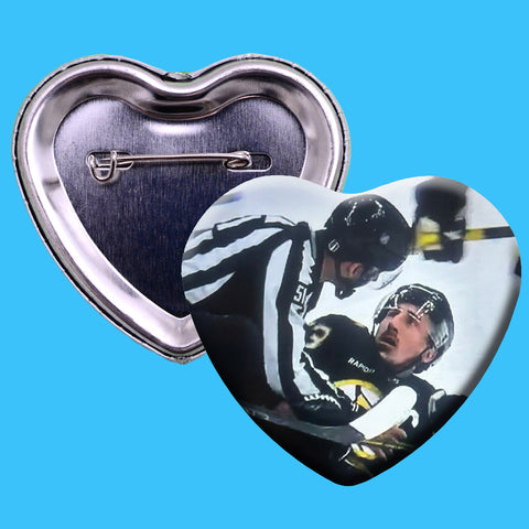 Marchand vs Ref Heart Button or Magnet