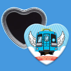 Scarborough RT Heart Shape Magnet