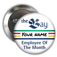 The Bay Employee of the Month Button
