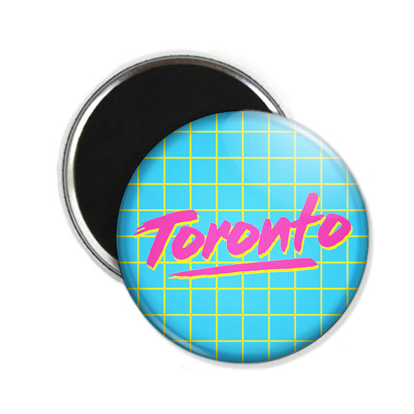 80s Toronto Grid Button – The Button Machine