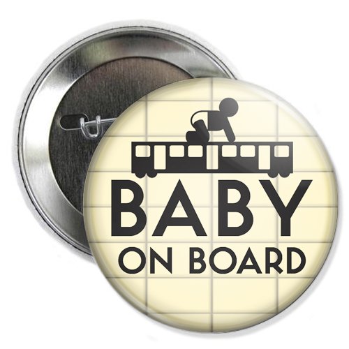 Baby On Board Button