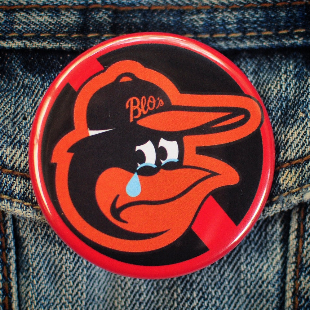 Crying Oriole Button