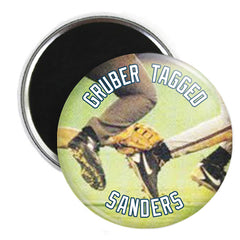Gruber Tagged Sanders Button