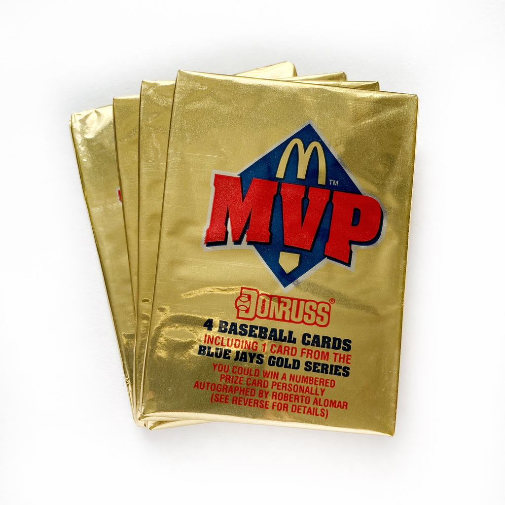 1992 McDonalds Blue Jays Card Packs
