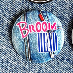 Broom Head Buttons
